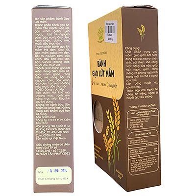 Bánh gạo mầm yến mạch