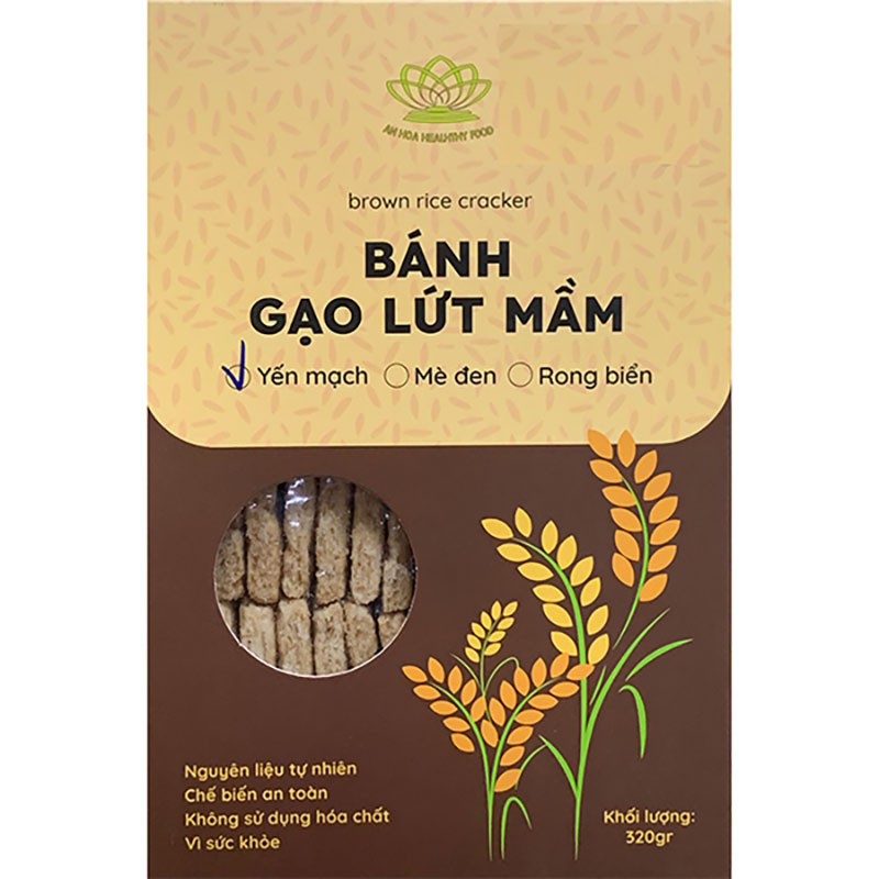 Bánh gạo mầm yến mạch