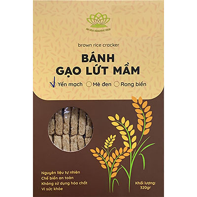 Bánh gạo mầm yến mạch